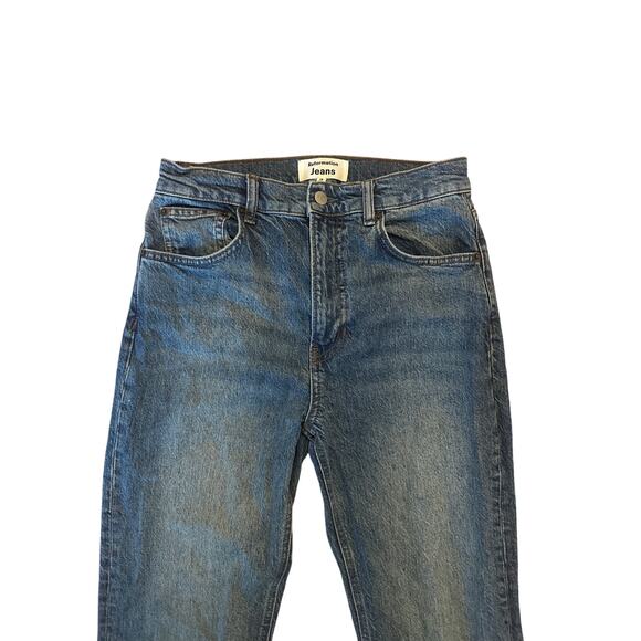 Reformation Blue Straight Leg Jeans - Picture 2 of 5